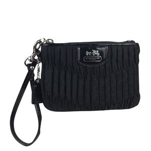 Coach Black Wristlet